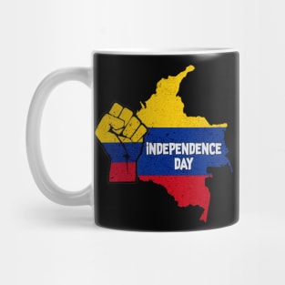 Independence day Hand colombia Mug